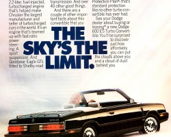 1985 dodge 600 ad