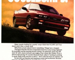 1991 isuzu impulse ad