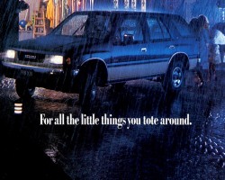 1991 isuzu rodeo ad