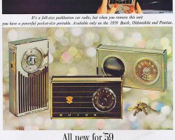 1959 Delco radio