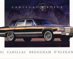 1991 cadillac brougham ad