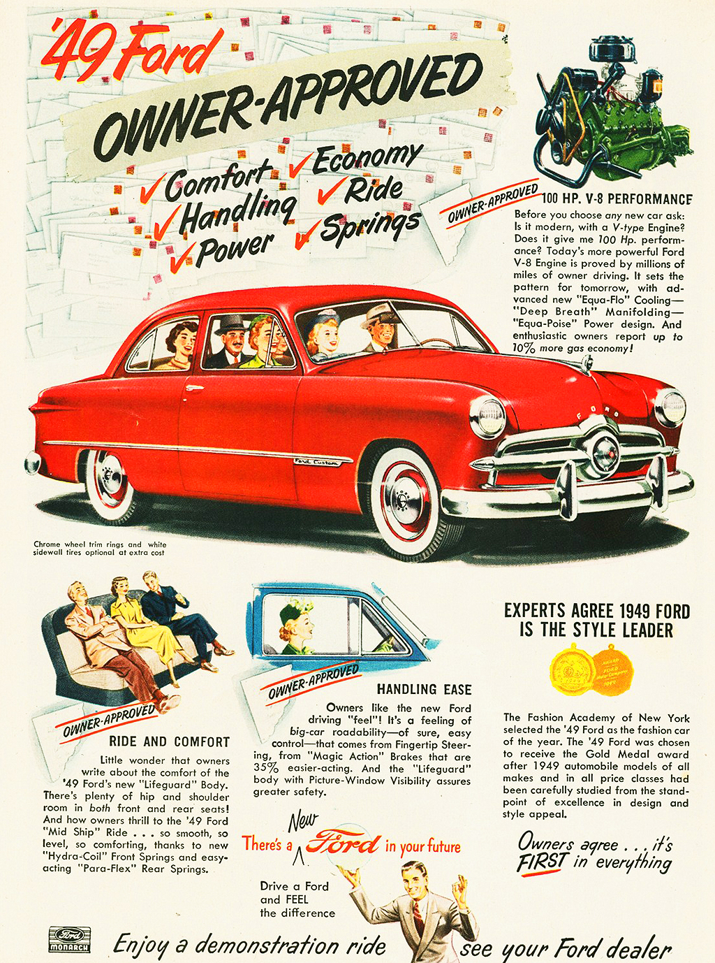 Vintage ford advertisements #3