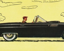 1956 ford thunderbird ad