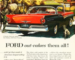1957 ford ad