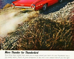 1962 ford thunderbird ad