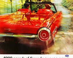 1962 ford thunderbird ad