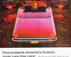 1963 ford galaxie ad