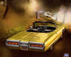 1965 ford thunderbird ad