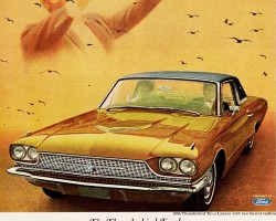 1966 ford thunderbird ad