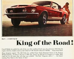 1968 ford mustang ad