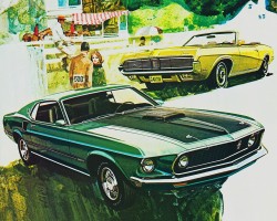 1969 ford mustang ad