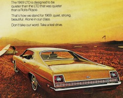 1969 ford ltd ad