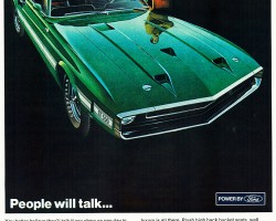 1969 ford mustang ad