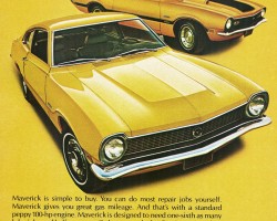 1971 ford maverick ad