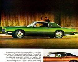 1971 ford thunderbird ad