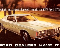 1973 ford ltd ad