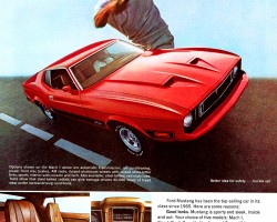 1973 ford mustang ad