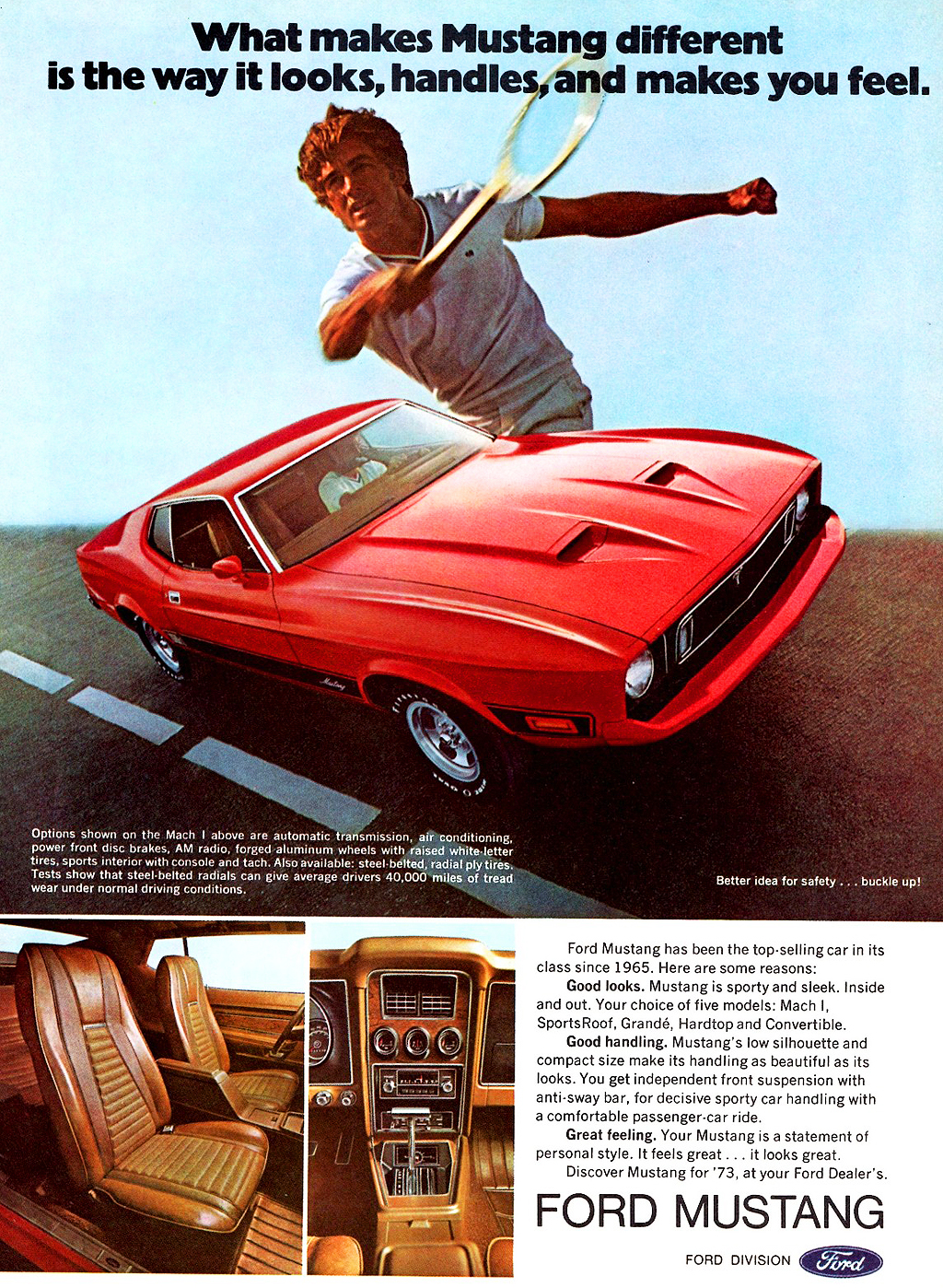 1973 Ford Mustang Mach 1 ad | CLASSIC CARS TODAY ONLINE