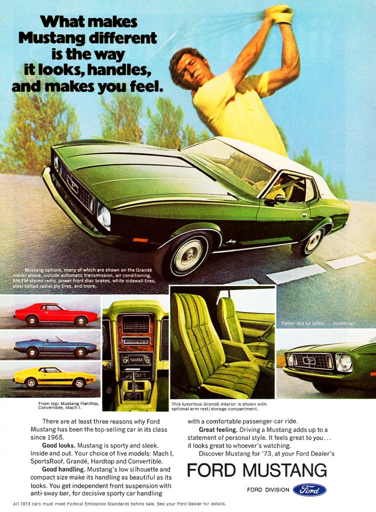 1973 Ford Mustang ad | CLASSIC CARS TODAY ONLINE