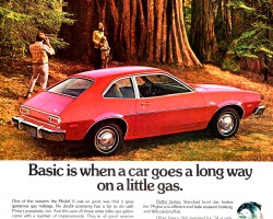 1974 ford pinto ad