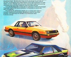 1980 ford mustang ad