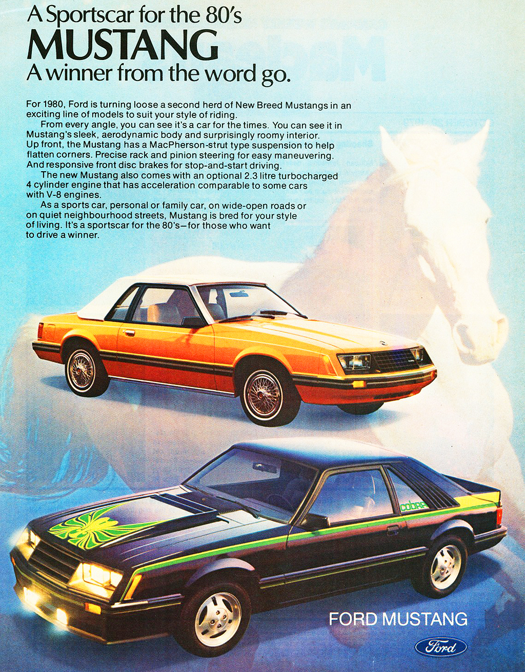 Ford mustang car advertisements #4