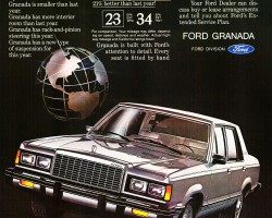 1981 ford granada ad