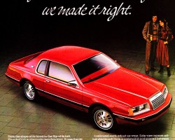 1983 ford thunderbird ad