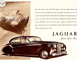 1952 jaguar ad