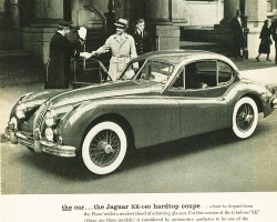 1956 jaguar ad