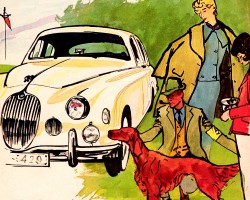 1957 jaguar ad