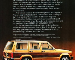 1984 jeep cherokee ad