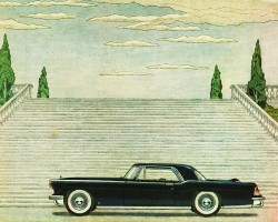 1956 lincoln ad