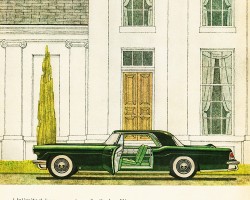 1956 lincoln ad