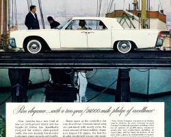 1961 lincoln ad