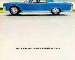 1962 lincoln ad