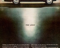 1962 lincoln continental ad