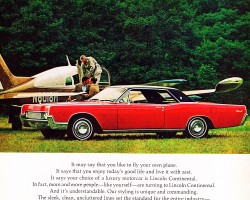 1967 lincoln ad