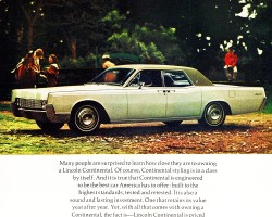 1967 lincoln ad