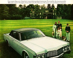 1969 lincoln continental ad