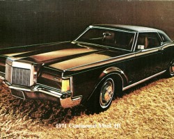 1971 lincoln mark iii ad