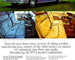 1975 lincoln continental ad