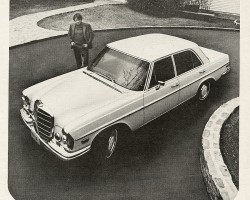 1972 mercedes ad