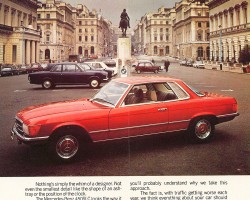 1974 mercedes 450slc ad