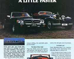 1979 mercedes 450sl ad