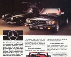 1980 mercedes 450sl ad