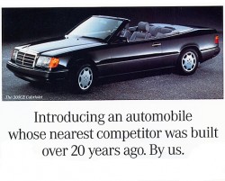 1992 mercedes 300ce cabrio