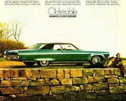1971 oldsmobile ninety eight ad