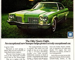1972 oldsmobile 98 ad