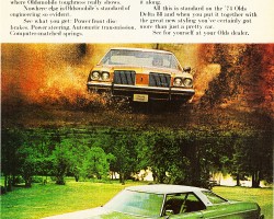 1974 oldsmobile delta 88 ad